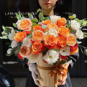 Hộp Hoa Chúc Mừng - LB00009 - labe.vn