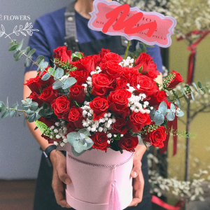 Hộp Hoa Khai Trương - LB00117 - labe.vn