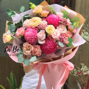 Bó Hoa Chúc Mừng - LB00196 - labe.vn