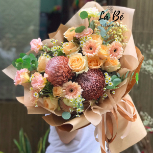 Bó Hoa Chúc Mừng - LB00197 - labe.vn
