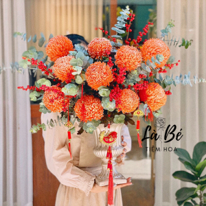 BÌNH HOA CỔ ĐIỂN TẾT 01 - LB00248 - labe.vn