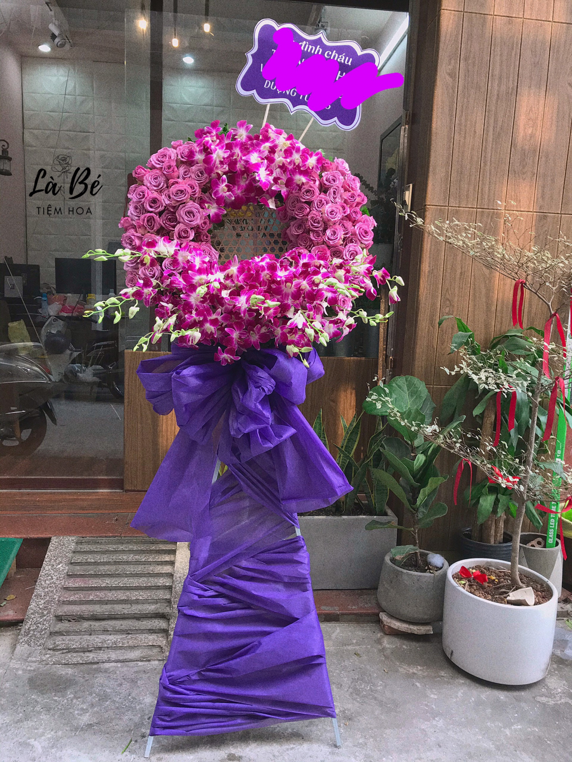 Kệ Hoa Chia Buồn - LB00110 - labe.vn