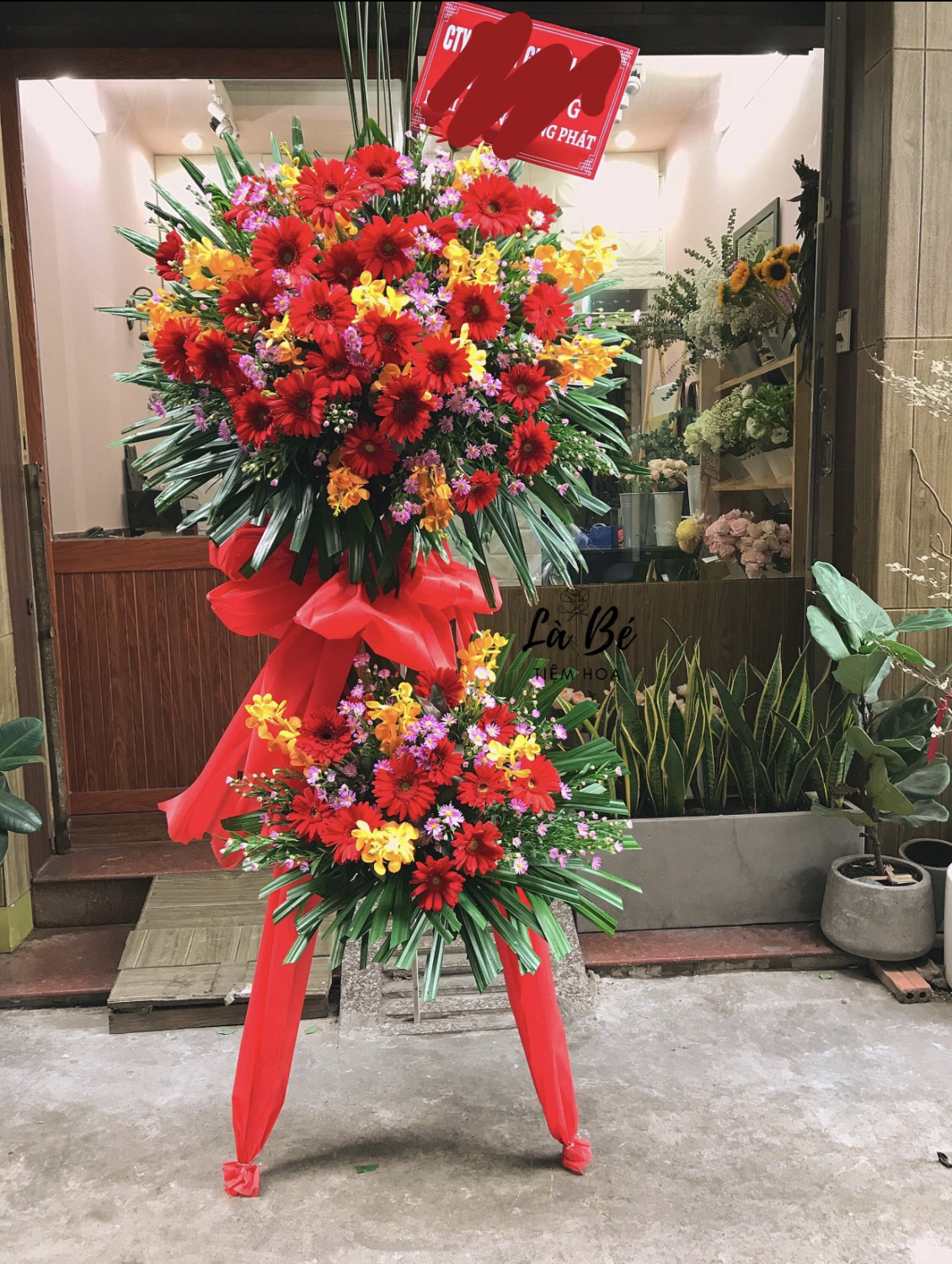 Kệ Hoa Khai Trương - LB00139 - labe.vn