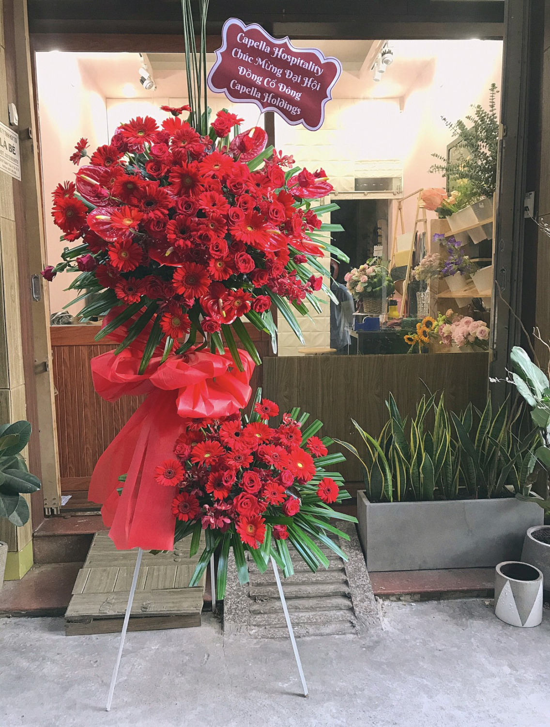 Kệ Hoa Khai Trương - LB00140 - labe.vn