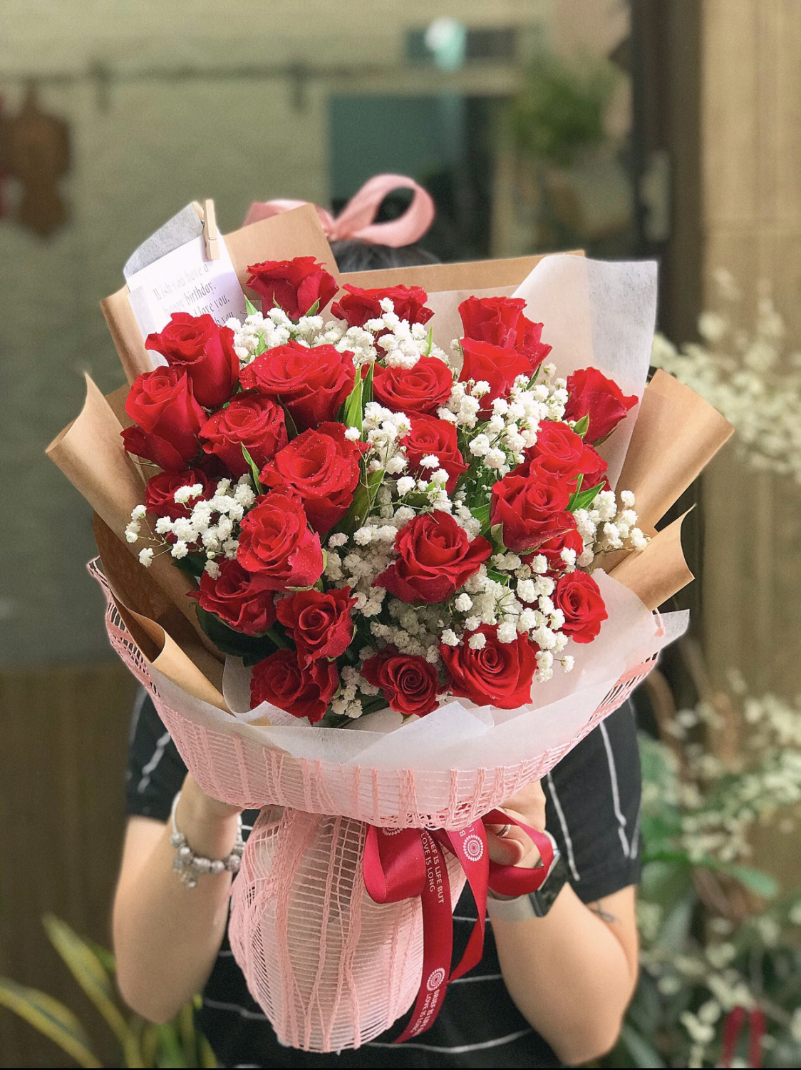 Bó Hoa Tặng Sinh Nhật - LB00143 - labe.vn