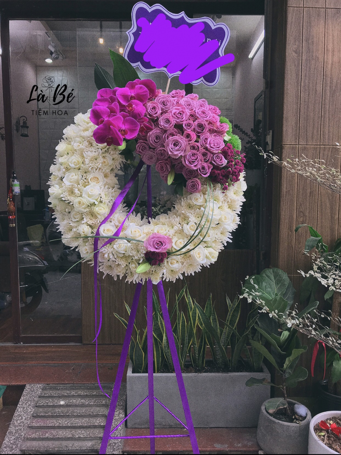 Kệ Hoa Chia Buồn - LB00144 - labe.vn