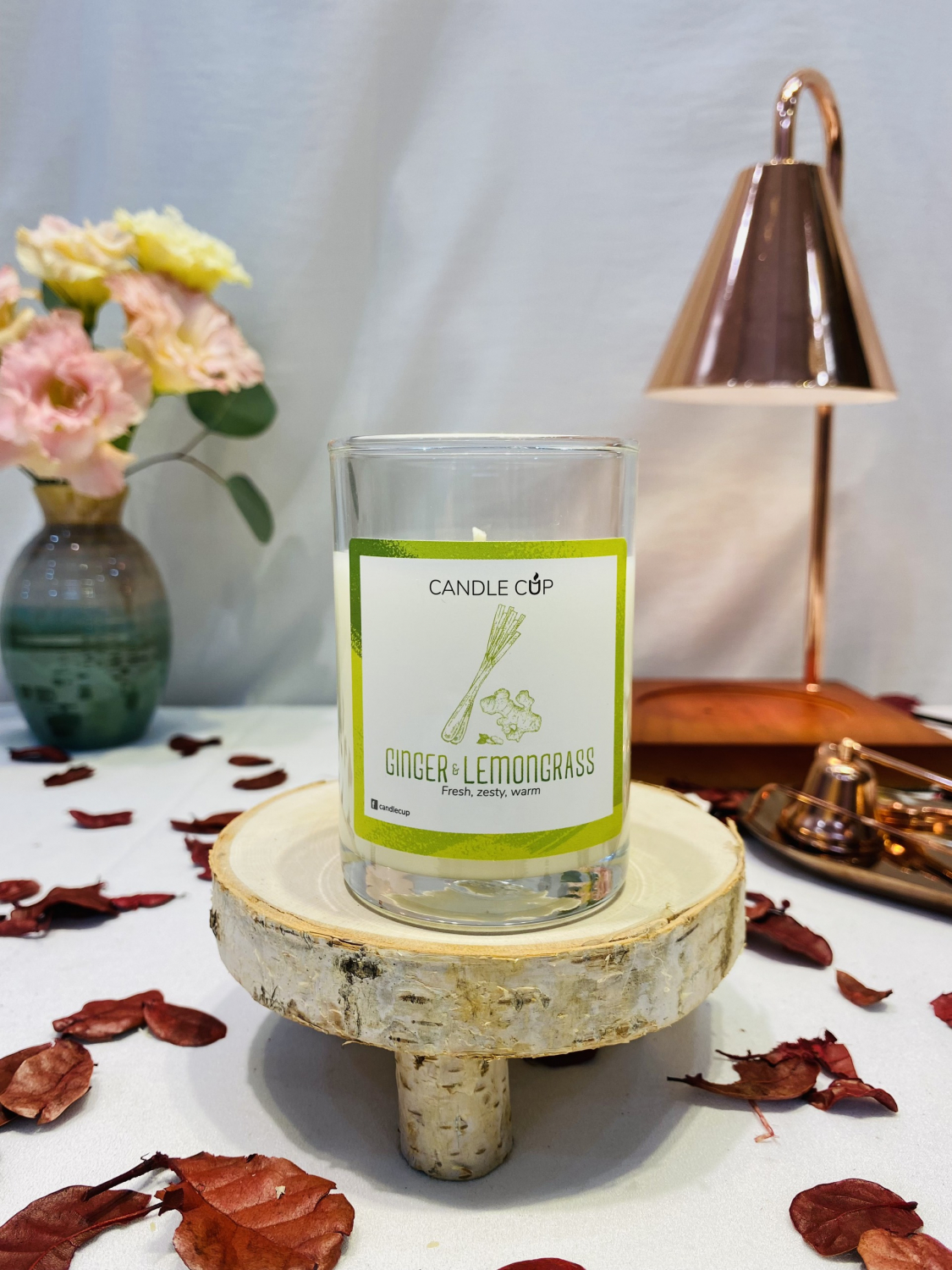Nến Thơm CANDLE CUP -  GINGERGRASS - LB00239 - labe.vn