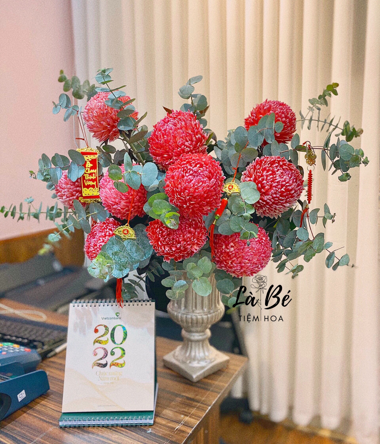 BÌNH HOA CỔ ĐIỂN TẾT 04 - LB00251 - labe.vn